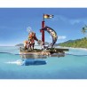 Pirate avec radeau flottant et trésor PLAYMOBIL Pirates 71794