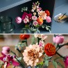 Le joli bouquet de fleurs roses LEGO Botanicals 10342