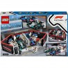 Garage avec Voiture Mercedes and Alpine Formule 1 LEGO City 60444