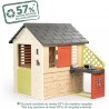 Maison nature avec cuisine Smoby life