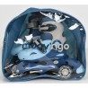 Rollers évolutifs 3 roues bleu taille 30-33