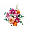 Le joli bouquet de fleurs roses LEGO Botanicals 10342