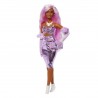 Poupée Barbie Coffret Deluxe Style Robe Rose satiné