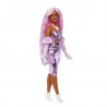 Poupée Barbie Coffret Deluxe Style Robe Rose satiné
