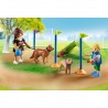 Aire de Jeux pour Chiens et Personnages Playmobil My Life 71745