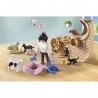 Bar à chats avec 6 chats et Personnages  Playmobil My Life 71744