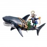 Pirate et Requin avec Mâchoire Articulée Playmobil Pirates 71793