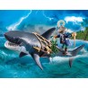 Pirate et Requin avec Mâchoire Articulée Playmobil Pirates 71793