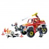 Véhicule de Pompiers avec Bidon Enflammé Playmobil Action Heroes 71824