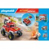 Véhicule de Pompiers avec Bidon Enflammé Playmobil Action Heroes 71824