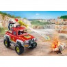 Véhicule de Pompiers avec Bidon Enflammé Playmobil Action Heroes 71824