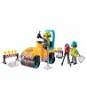 Ouvriers avec rouleau compresseur Playmobil Action Heroes 71751