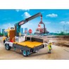 Camion Grue avec Ouvrier & Accessoires Playmobil Action Heroes 71750