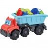 Camion benne 58 cm avec remorque garnie plage