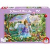 Puzzle 150 Pièces Princesse et Licorne
