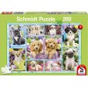 Puzzle 200 Pièces Chiots