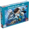 Puzzle 200 Pièces Nos Amis du Monde Sous-Marin
