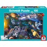 Puzzle 100 Pièces Sortie dans L'Espace