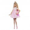 Poupée Barbie Coffret Deluxe Style Robe Rose Bonbon