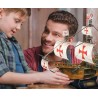 Coffret Maquette 3D Bateau Santa Maria