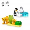 Familles d’Animaux Sauvages : Pingouins et Lions LEGO DUPLO Ma ville 10442