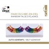 Faux Cils Arc-En-Ciel