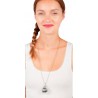 Collier Boule à Facette Disco