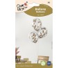 Lot de 10 Ballons Confettis Multicolores