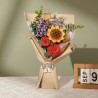Bouquet de Fleurs en Bois