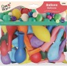 Lot de 100 Ballons Multicolores 27 cm