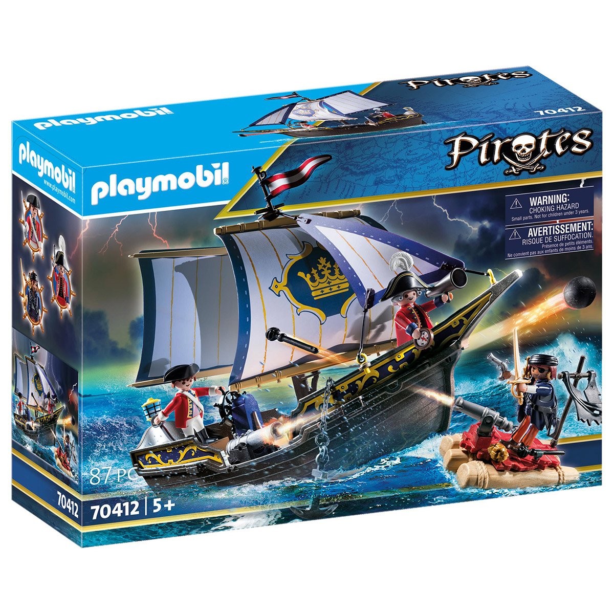 Playmobil Pirates Bateau Pirates 70411 - Monsieur Jouet