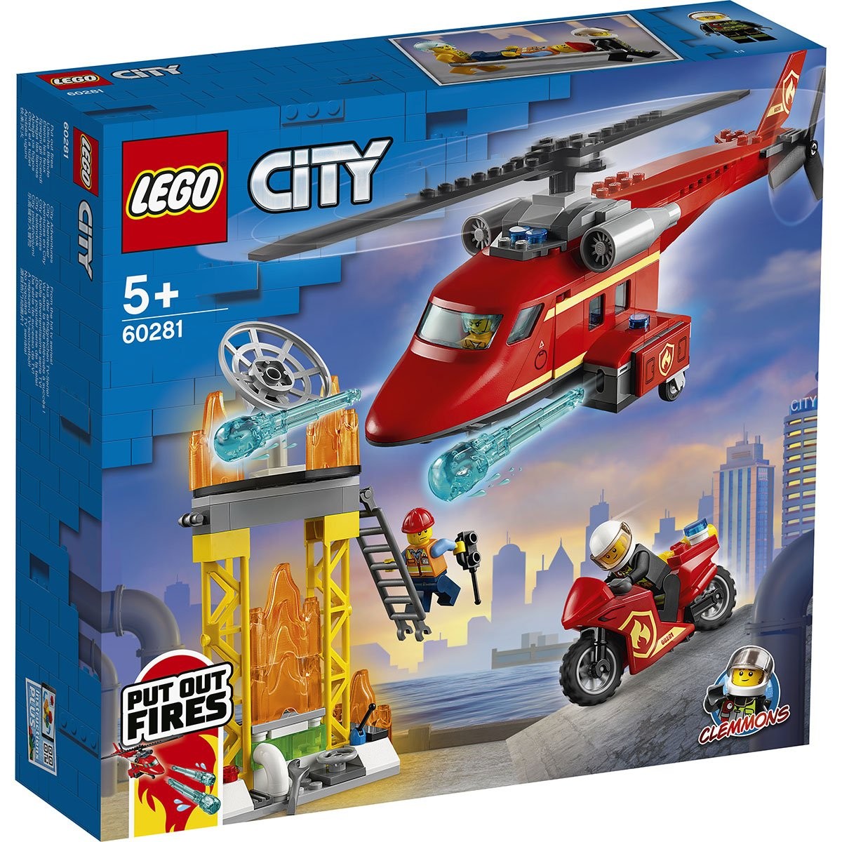 LEGO CITY 60275 L'helicoptere de la police - Juniors - Garcon