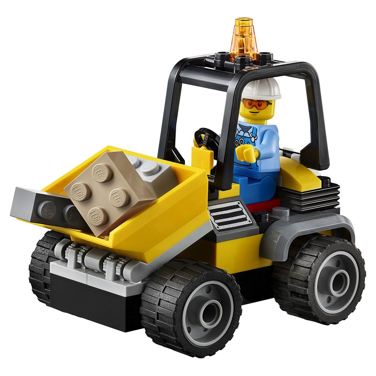 LEGO® City 60284 Le Camion de Chantier, Jouet, Engin de Chantier