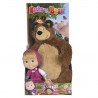 Peluches Masha et Michka