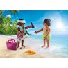 Couple de vacanciers Playmobil 70274