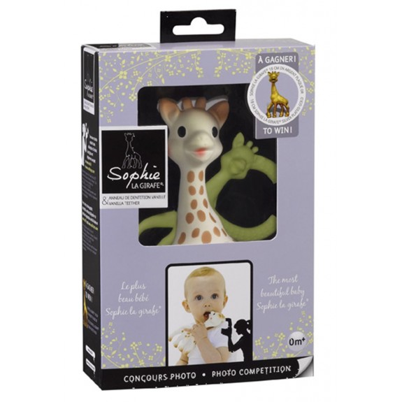 Vulli Set de 3 jouets pour le bain Sophie la girafe