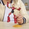 Figurine Iron Man + Moto Bend & Flex
