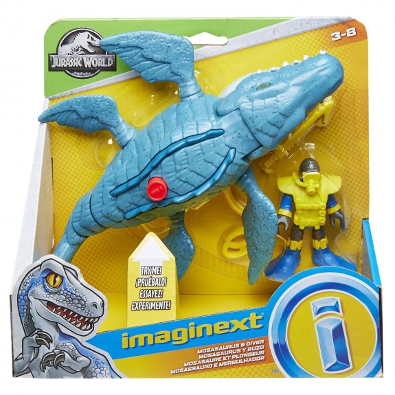 Mattel Imaginext Jurassic World Pyroraptor Dinosaure Jouet avec