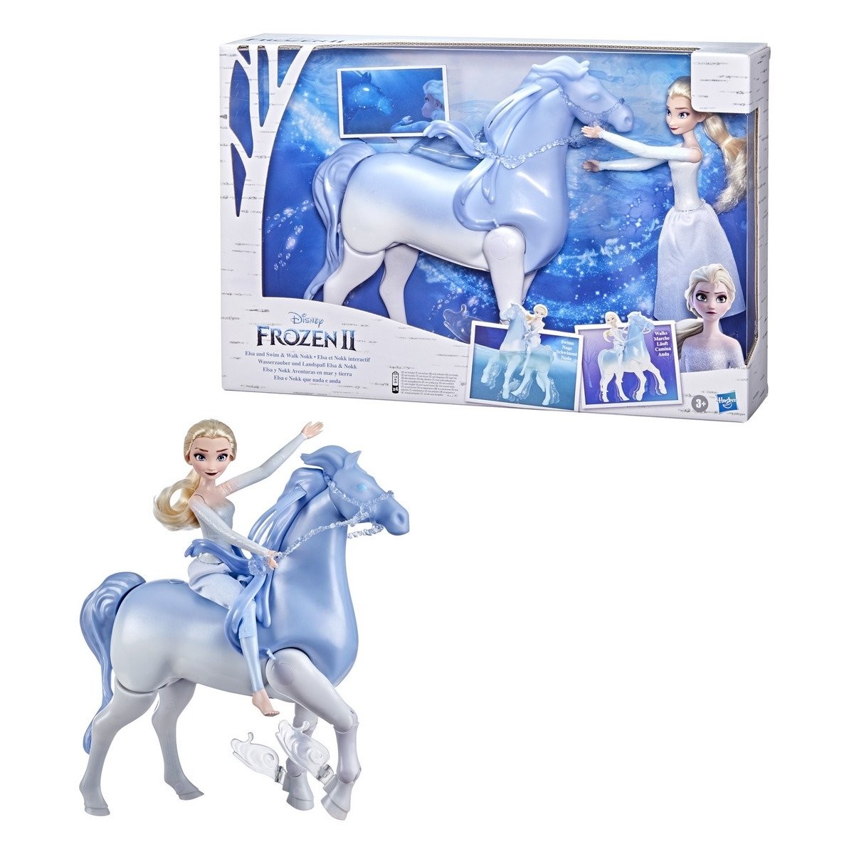 Poupée Elsa et Nokk interactif - La Reine des Neiges 2 Hasbro