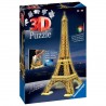 Puzzle 3D - Night Edition La Tour Eiffel
