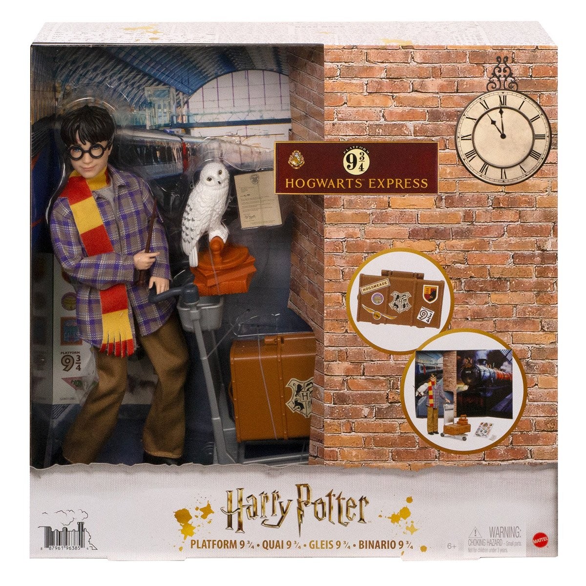 Coffret Cadeau Écharpe Et Baguette Collection Harry Potter Harry